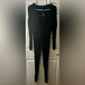 Joyous Ruched Legging Set - Black